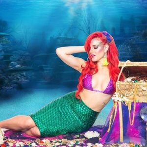 Patricia Field Mermaid Pencil Skirt by messqueen